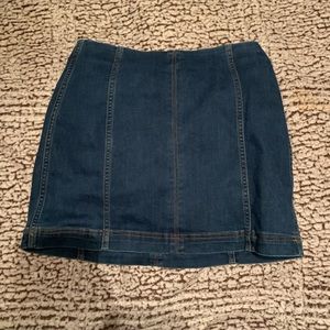 Wild Fable Target Size 10 Jean Short Skirt Blue Jean